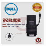 Chargeur DELL 20V 3.25A Connecteur TYPE C