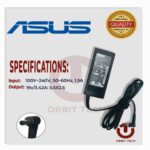 Chargeur ASUS 19V 3.42A Connecteur 5.5mm x 2.5mm