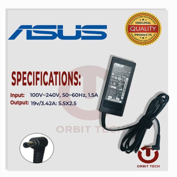 Chargeur ASUS 19V 3.42A Connecteur 5.5mm x 2.5mm